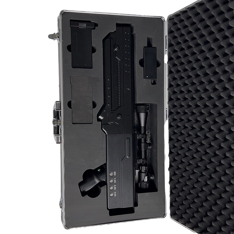  文教镇手持便携式枪型低空防御反制四通道B型