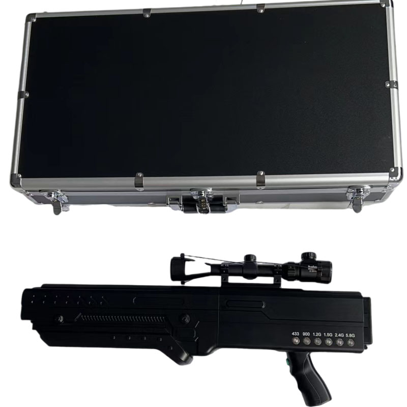  文教镇手持便携式枪型低空防御反制六通道A型