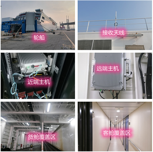  文教镇海上游轮轮船渔船覆盖案例